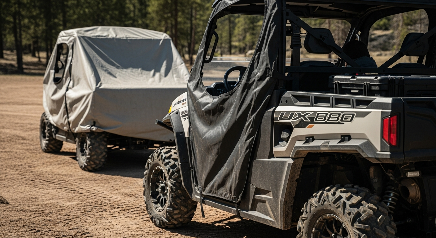 Indoor vs Outdoor UTV Storage: What Changes About Cover Selection