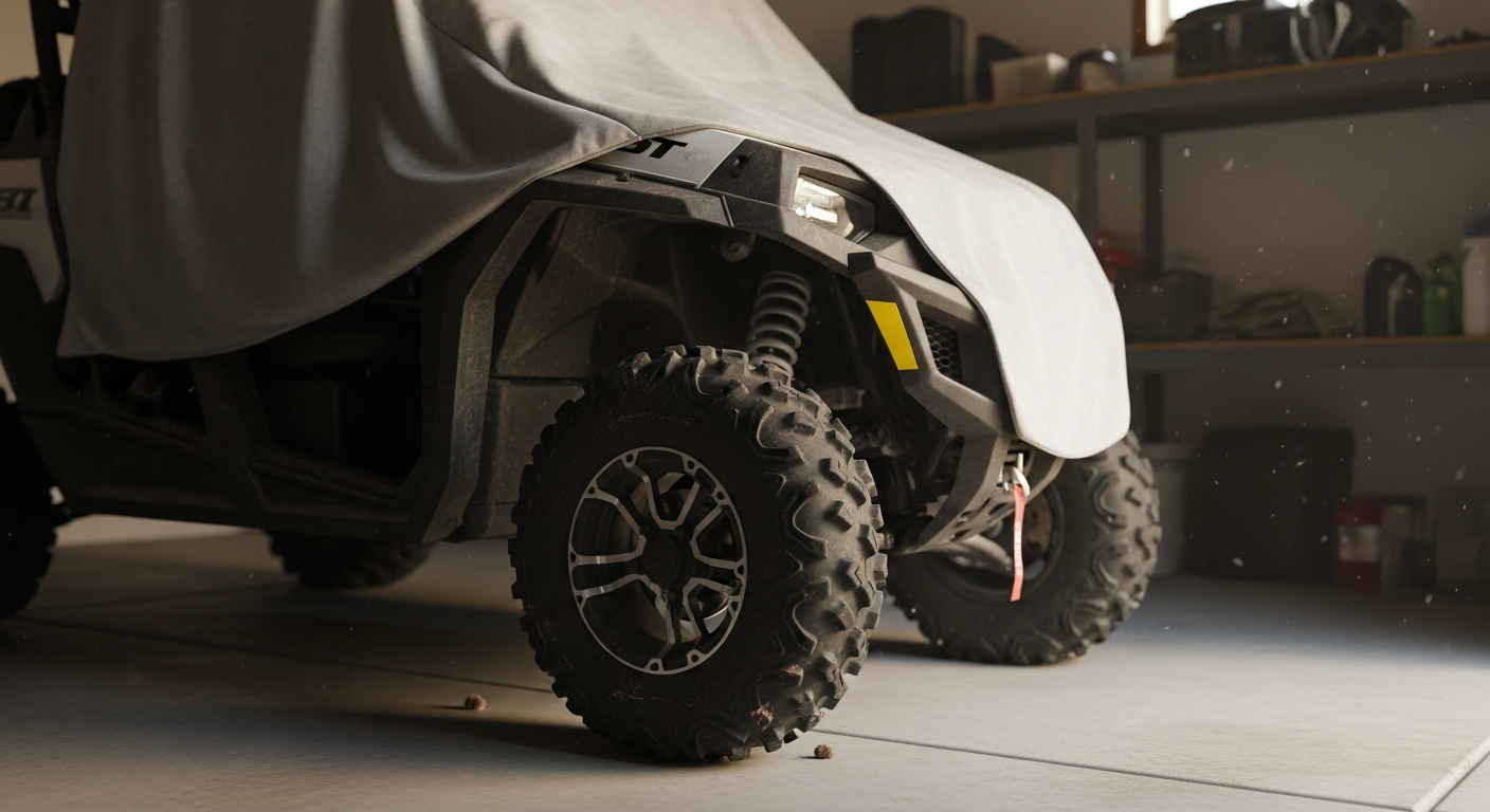 Your UTV Sits in a Garage — Here's Why It Still Needs a Cover