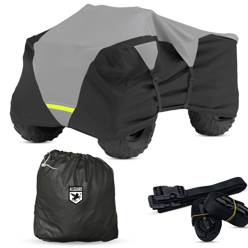 AllGuard Weatherproof Max ATV Cover gray img 1