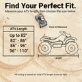 AllGuard Weatherproof ATV Cover black img 4