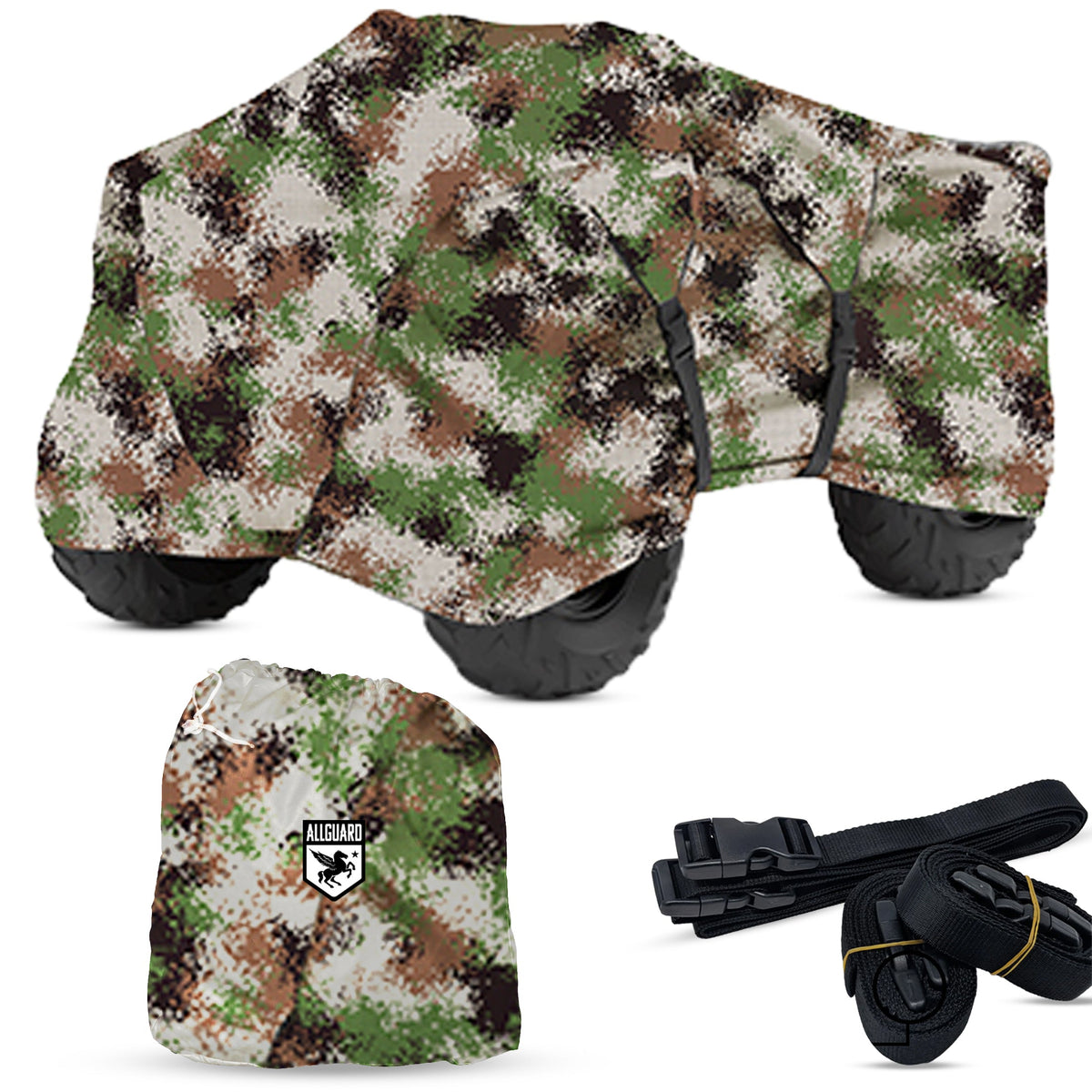 AllGuard Weatherproof ATV Cover digital camo img 1