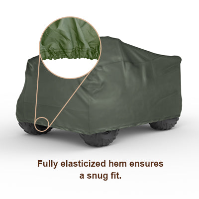 AllGuard Standard ATV Cover hem detail