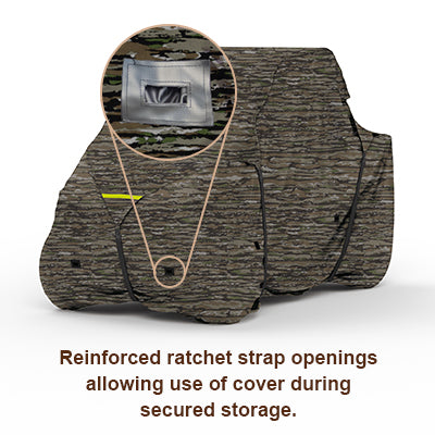 AllGuard Weatherproof Max UTV Cover original camo trailer