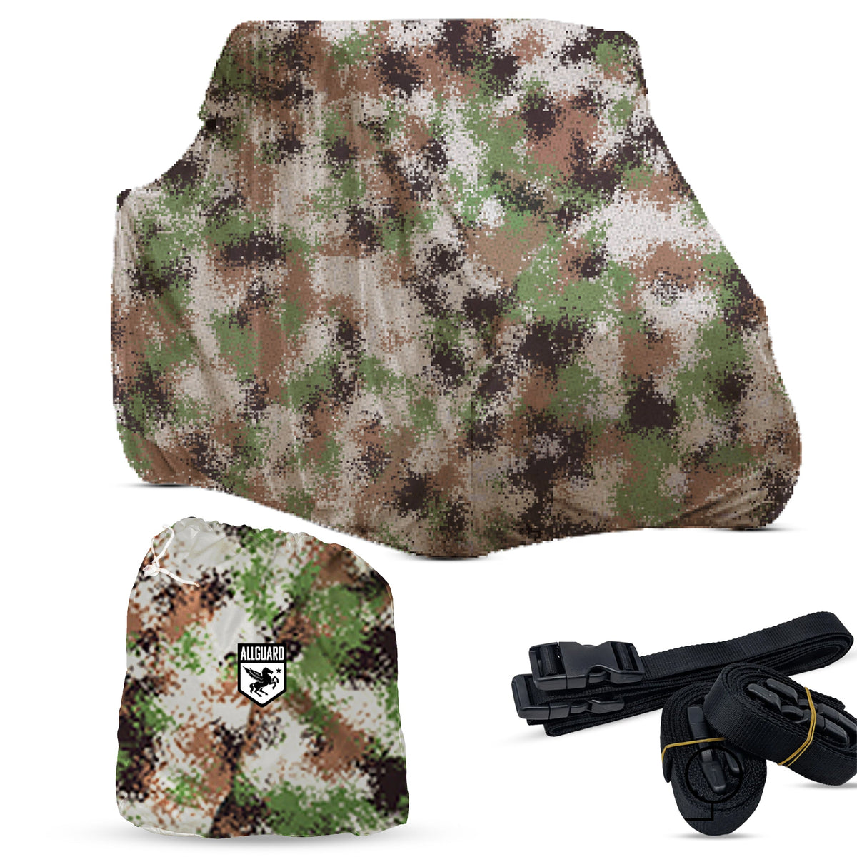 AllGuard Weatherproof UTV Cover digital camo img 1