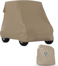 AllGuard Golf Cart Cover Tan – cover on golf cart