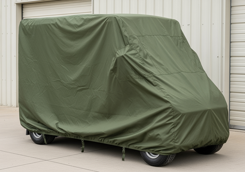 AllGuard Golf Cart Cover green img 1