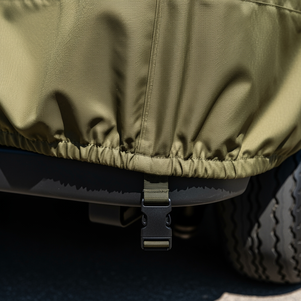 AllGuard Golf Cart Cover green img 4