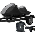 AllGuard Jet Ski Cover Gray/Black – product shot