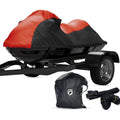 AllGuard Jet Ski Cover Red/Black – product shot
