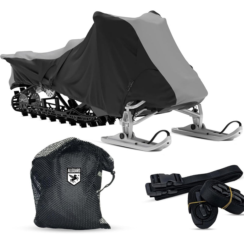 AllGuard Snowmobile Cover Gray/Black – product shot